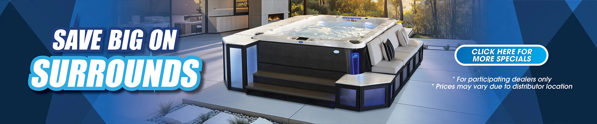 Calspas hot tub being used in a family setting - Hisings Kärra