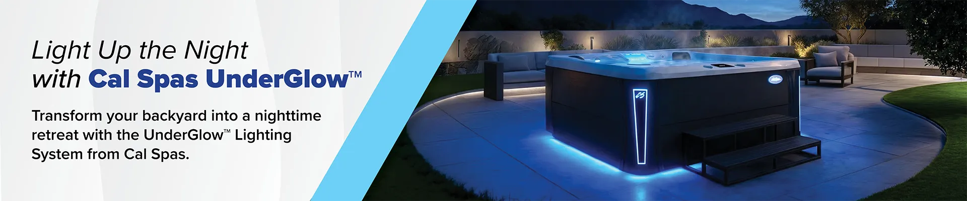 Calspas hot tub being used in a family setting - Hisings Kärra